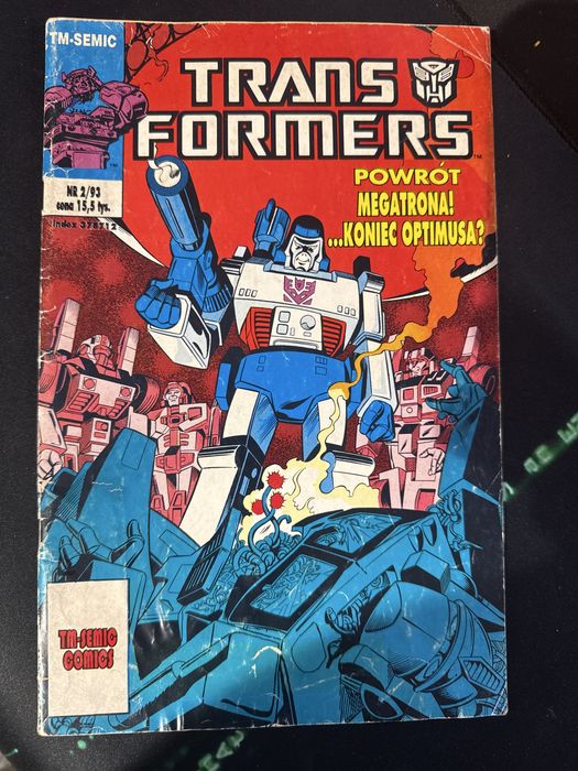 Transformers 2/93 Tm-Semic