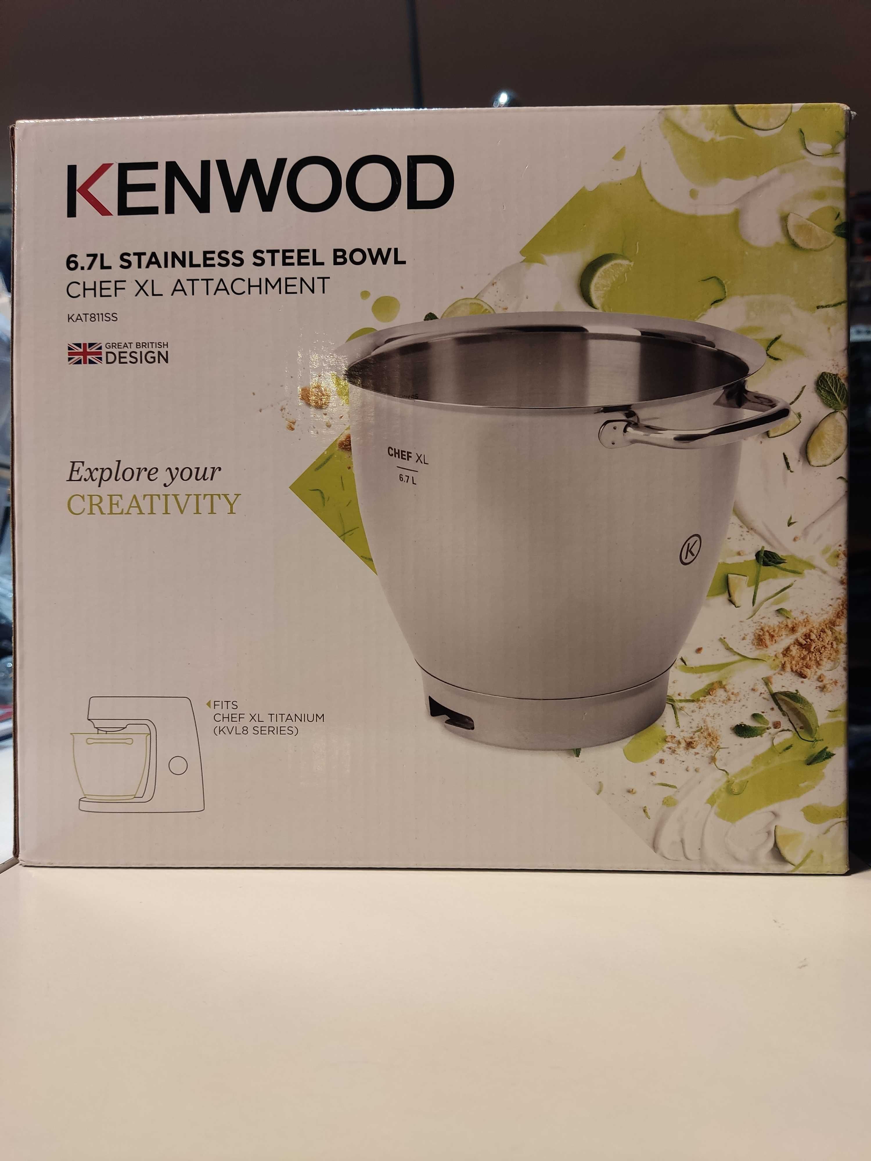 Misa Kenwood KAT811SS do Chef XL Titanium Nowa