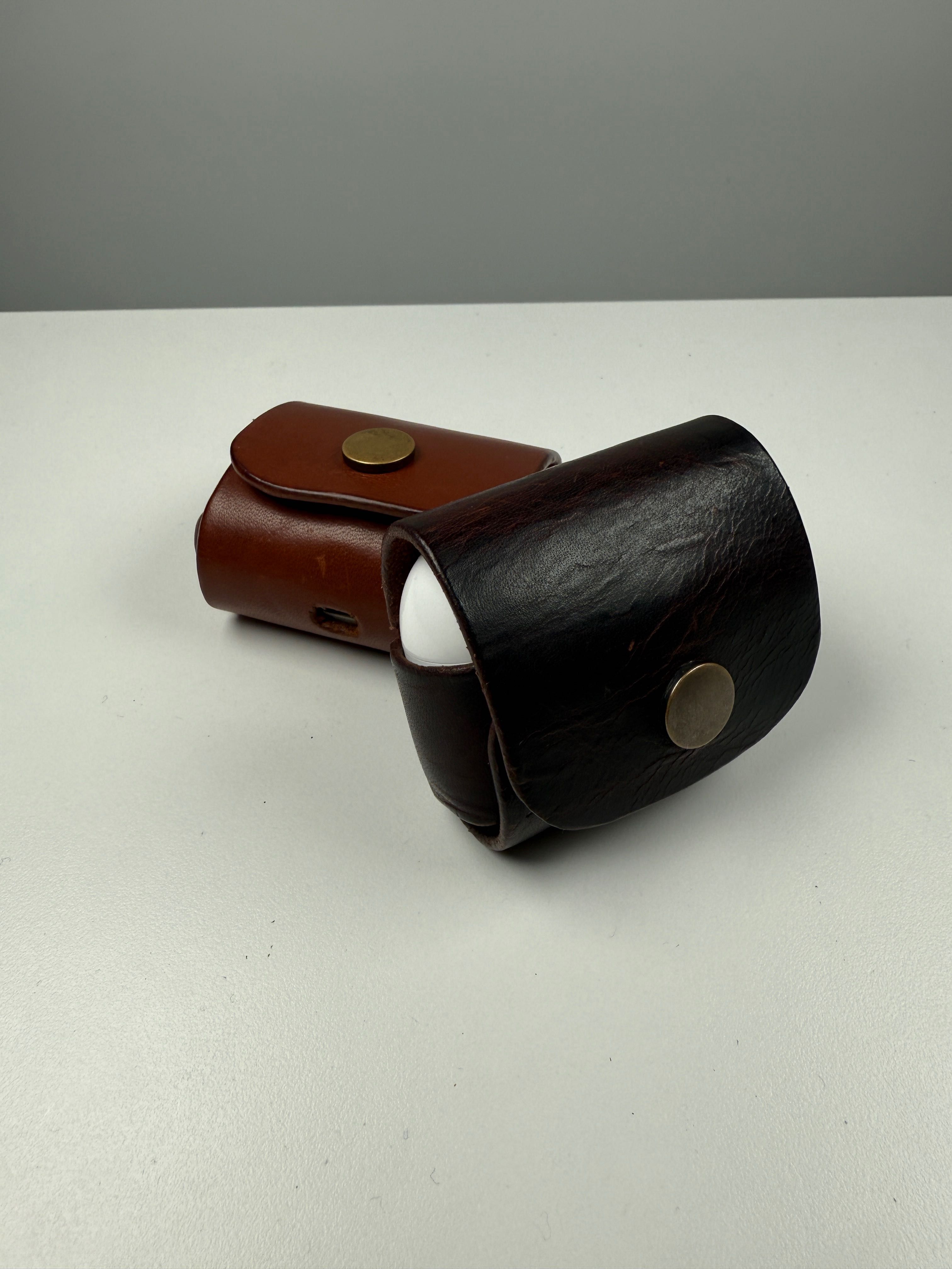 Caixa para AirPods Pro com couro