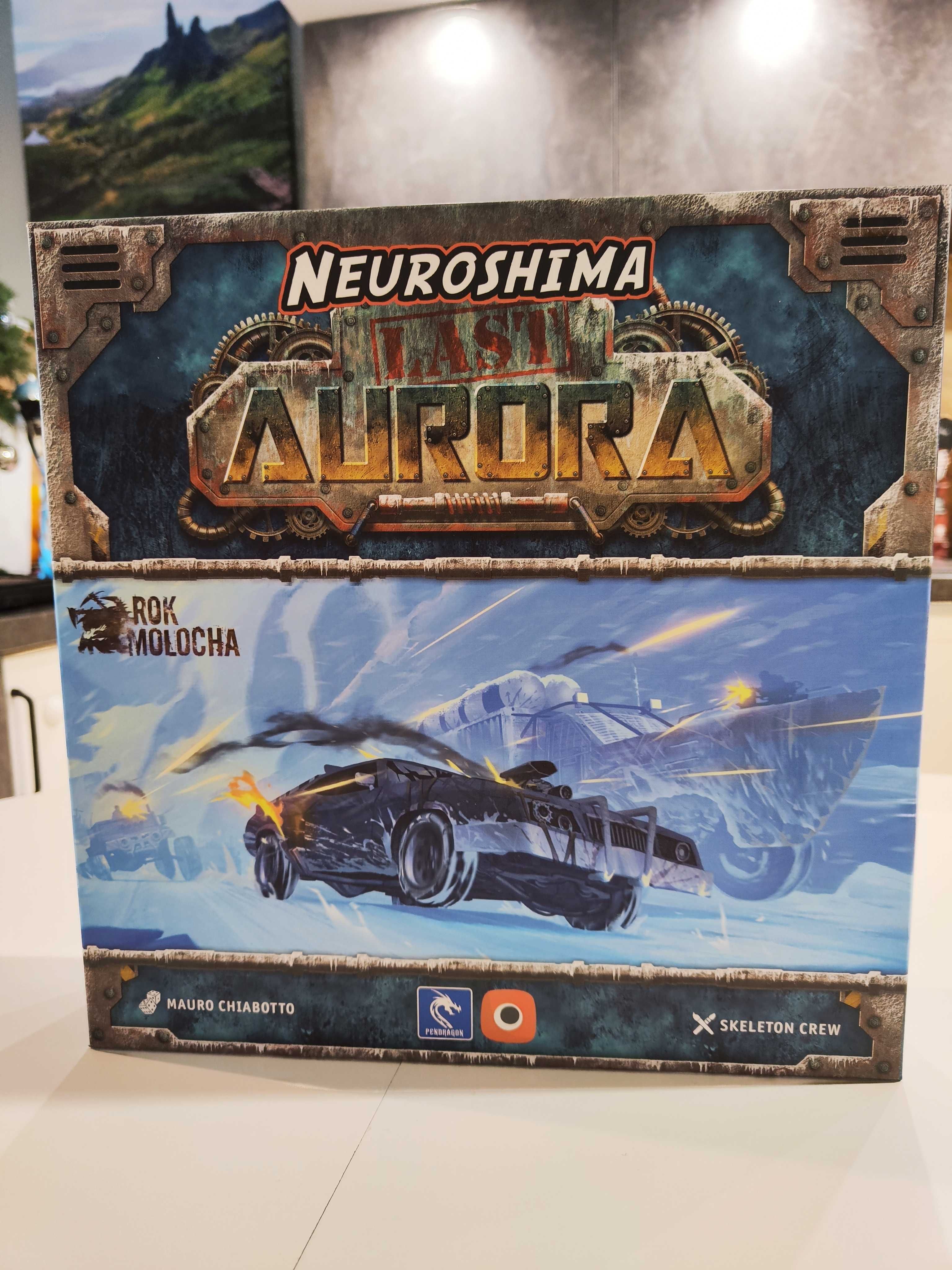 Neuroshima: Last Aurora - gra planszowa, stan idealny