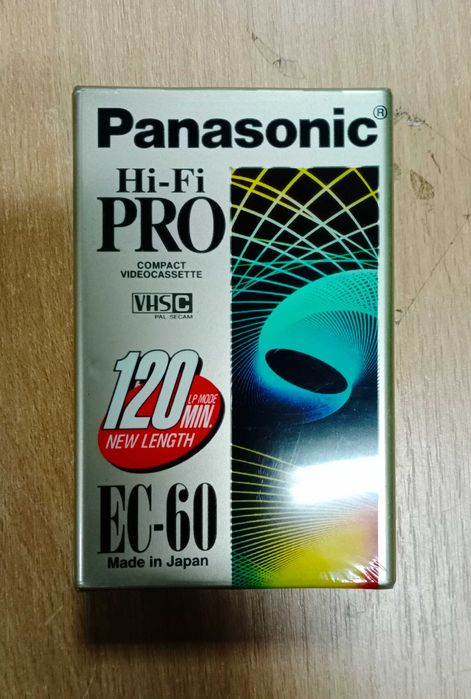 Кассета для видеокамеры Panasonic EC-60 VHS-C