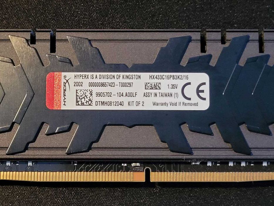 Pamięć RAM HyperX 16GB (2x8GB) DDR4 3333MHz CL16
