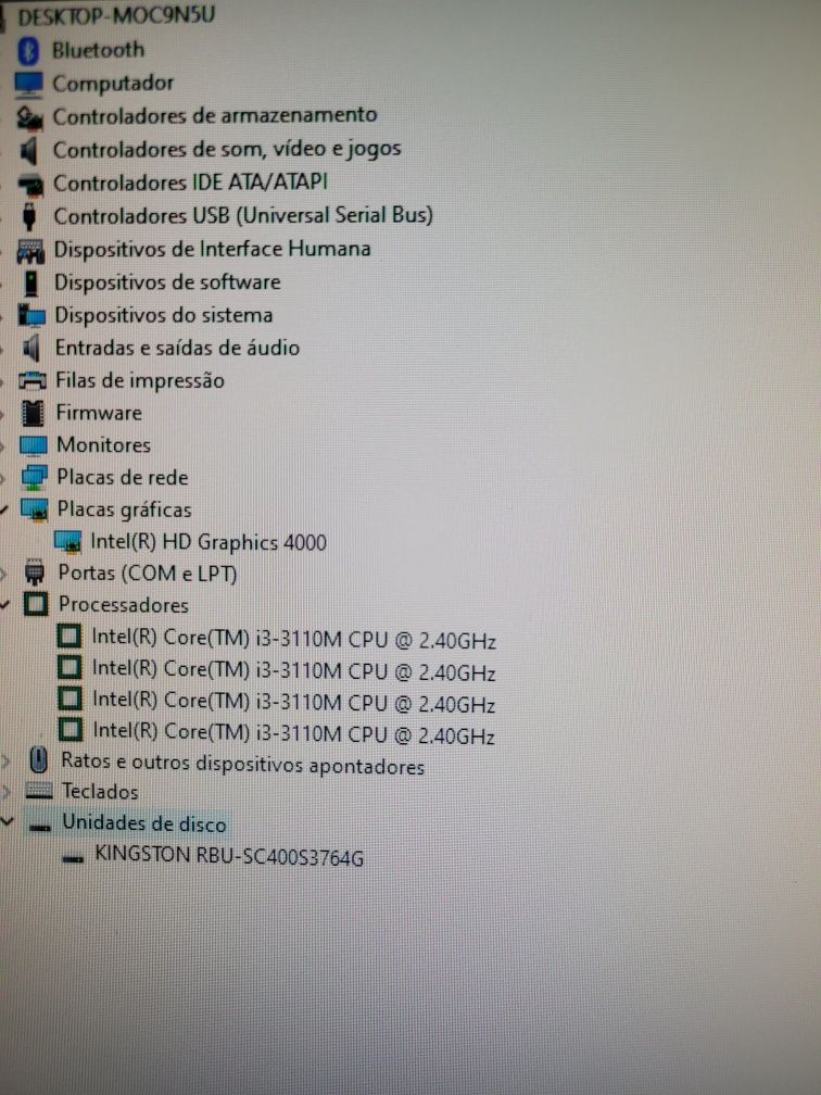 Computador Asus VivoPC  media center