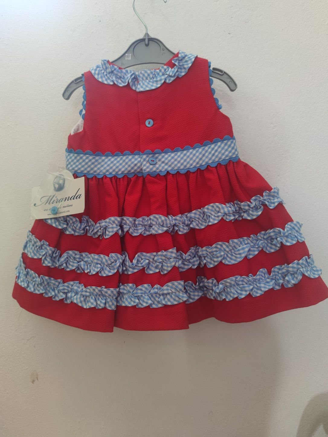 Vestido bebé menina