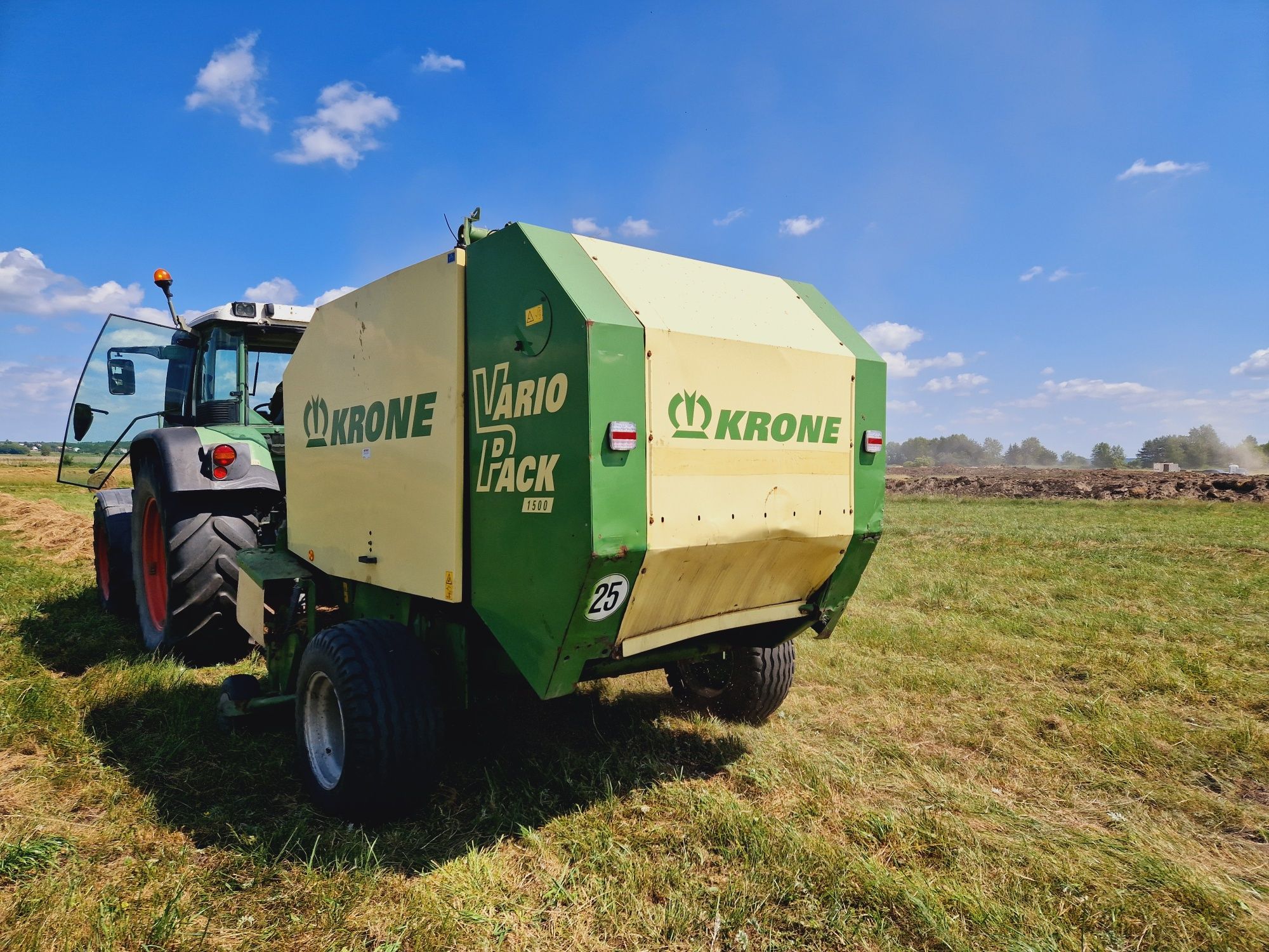 Krone VarioPack 1500 r2007 siatka sznurek rotor