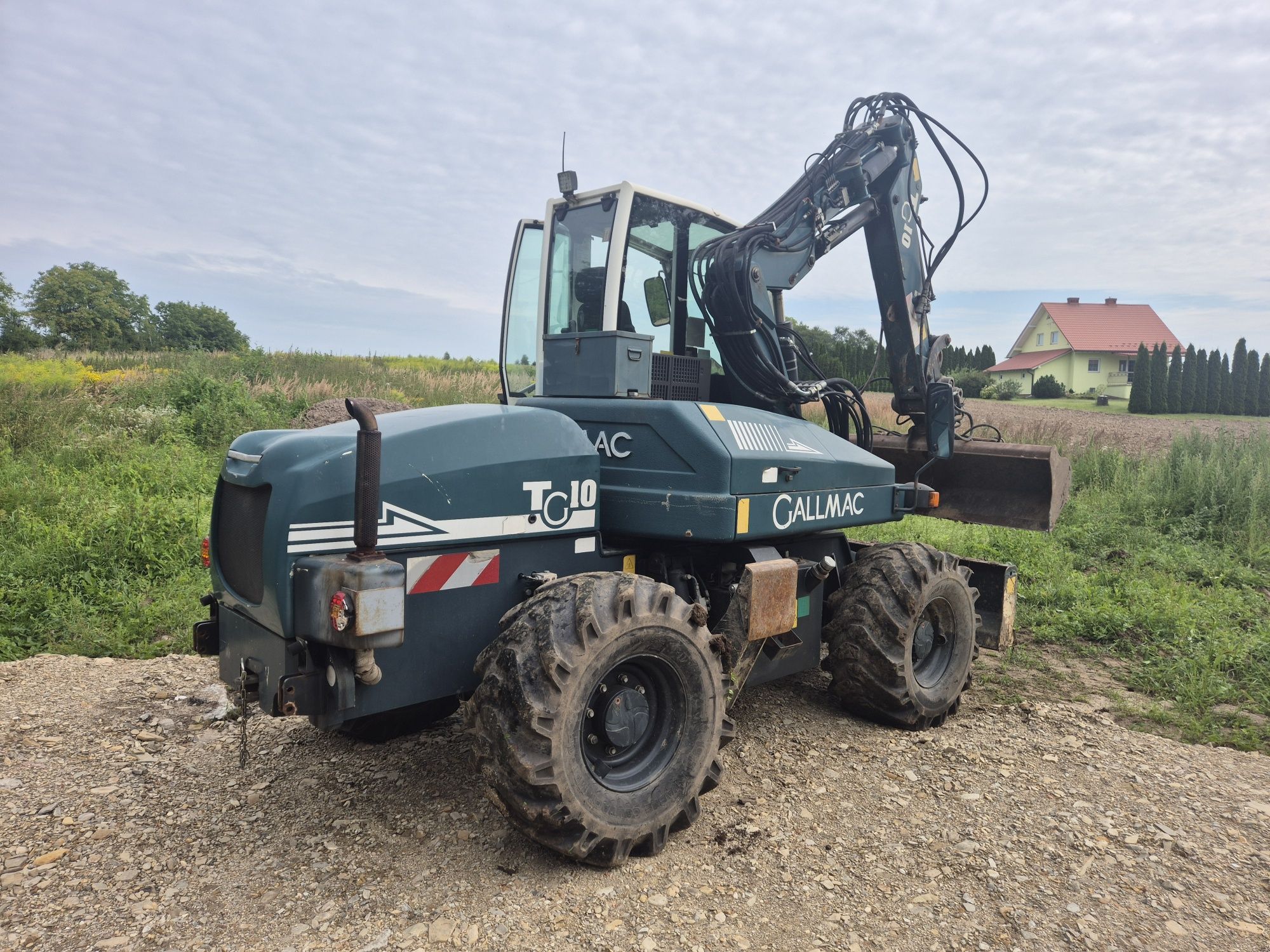 Gallmac TG 10  Mecalac JCB koparko ładowarka