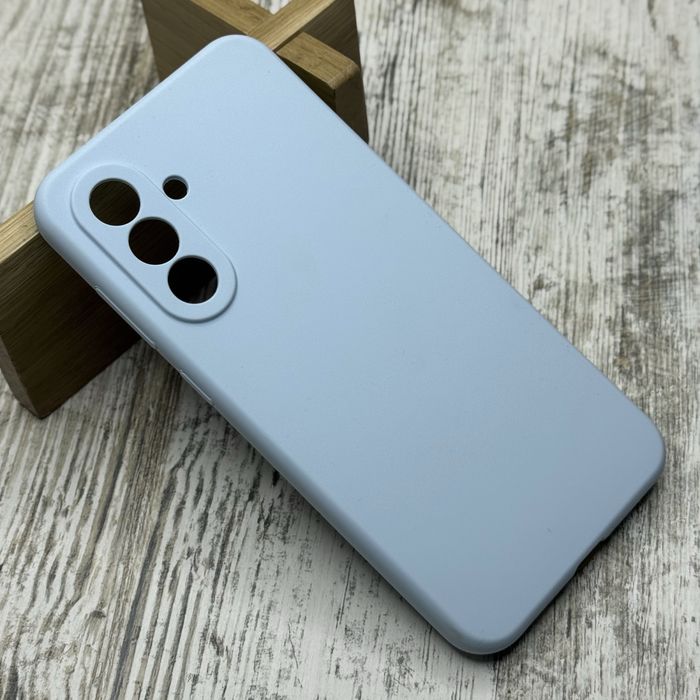 Чехол софттач Silicone Softy на Samsung A56/ A36/ A26 Микрофибра Чохол