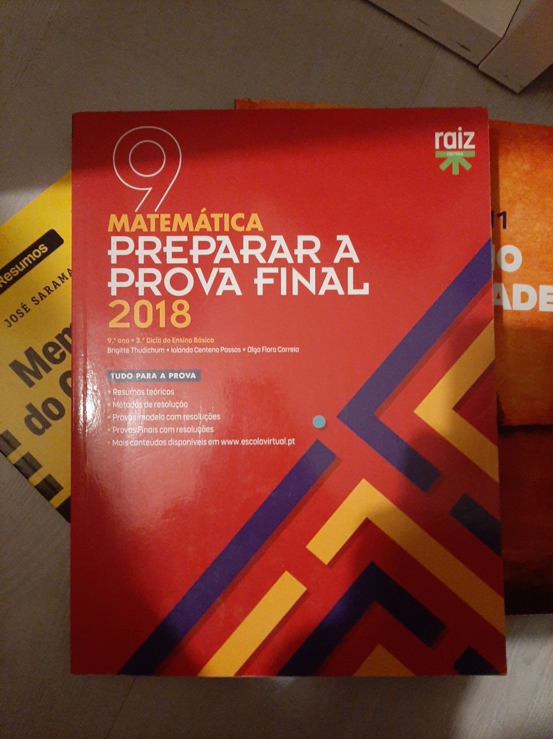 Livro de Preparação para testes de matemática