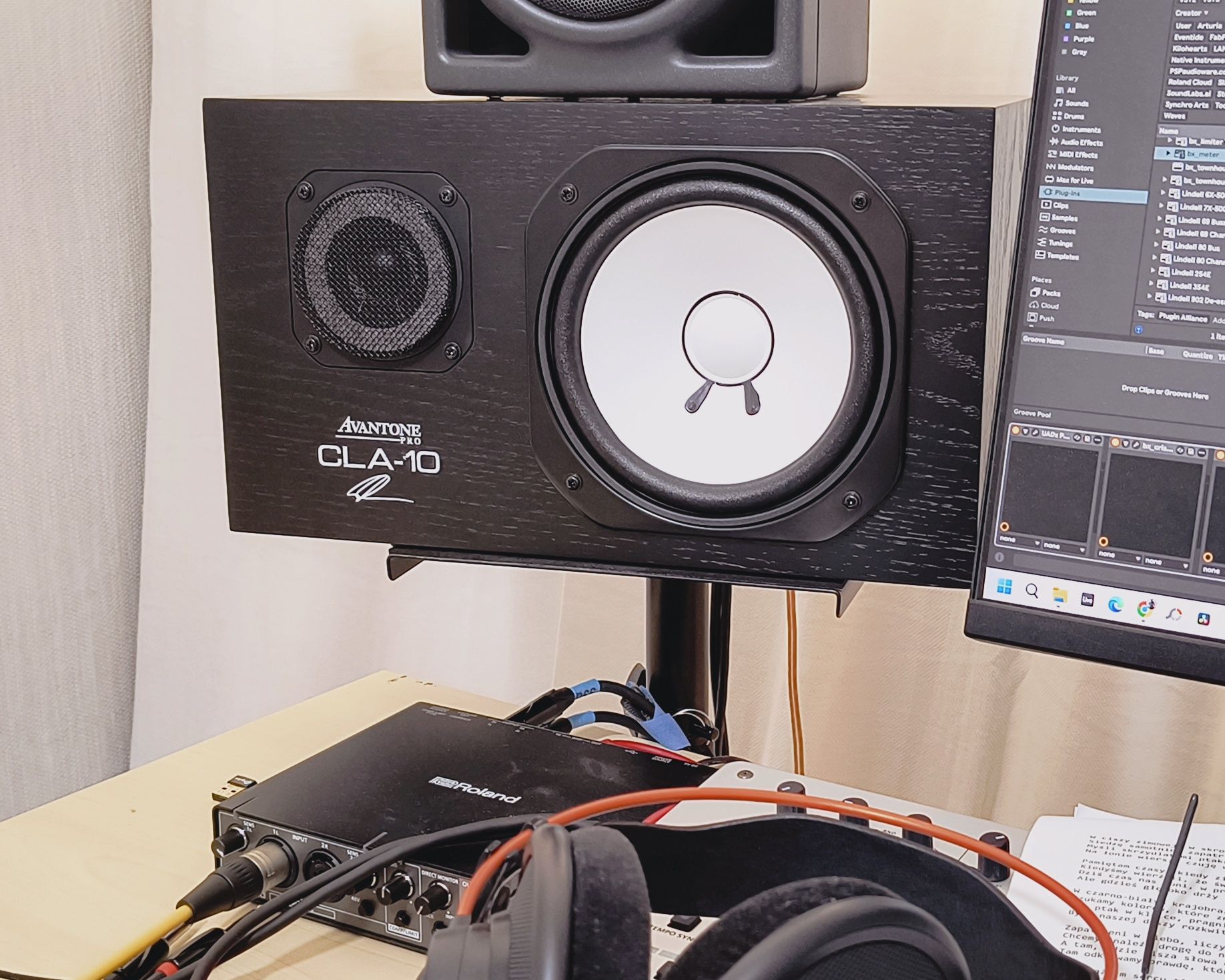 Avantone CLA-10 pasywne monitory NS-10 M Studio