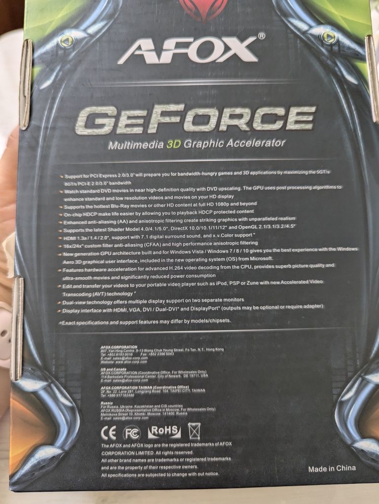 Відеокарта AFOX GeForce GT740 2048MB DDR5