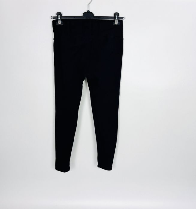 Czarne legginsy sportowe w prążki XL 42 We are fit