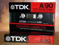 кассета TDK Made in Japan аудиокассета