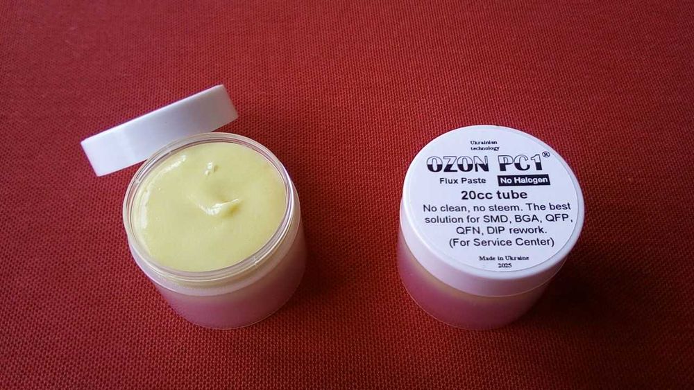 Флюс паста OZON PC1 для быстрой и удобной пайки, 2025 года!, 20ml