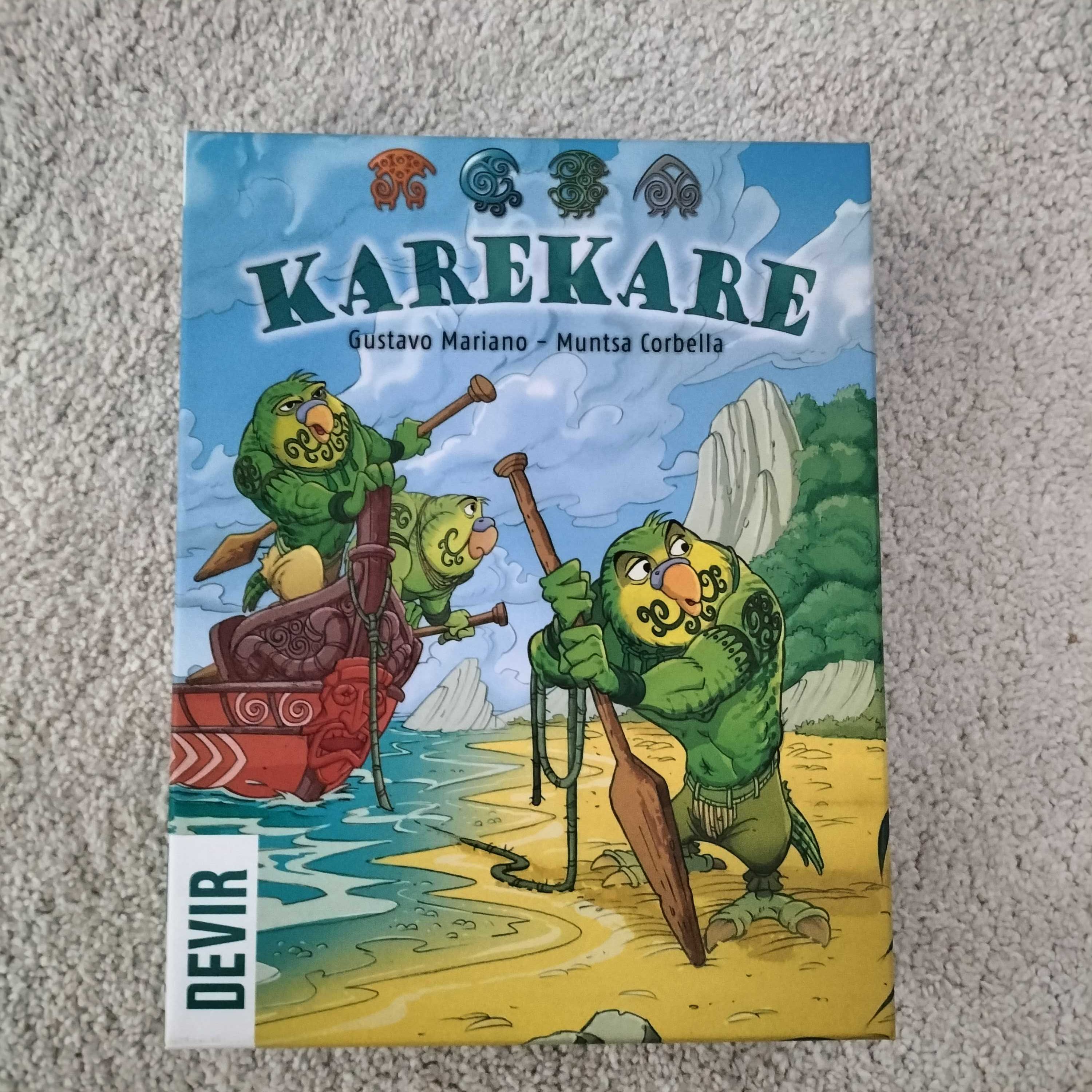 Jogo de tabuleiro "Karekare"