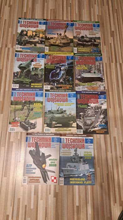 Nowa Technika Wojskowa 2020 r 11 szt