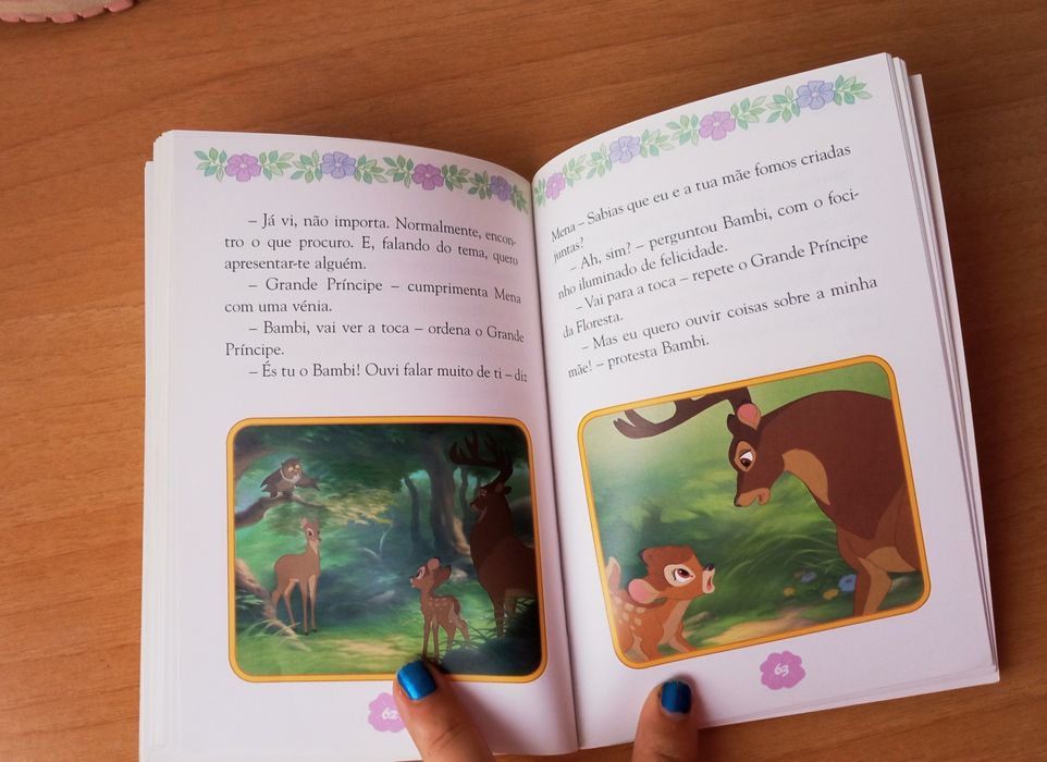 Livro Novo " Bambi - O grande príncipe da Floresta"
