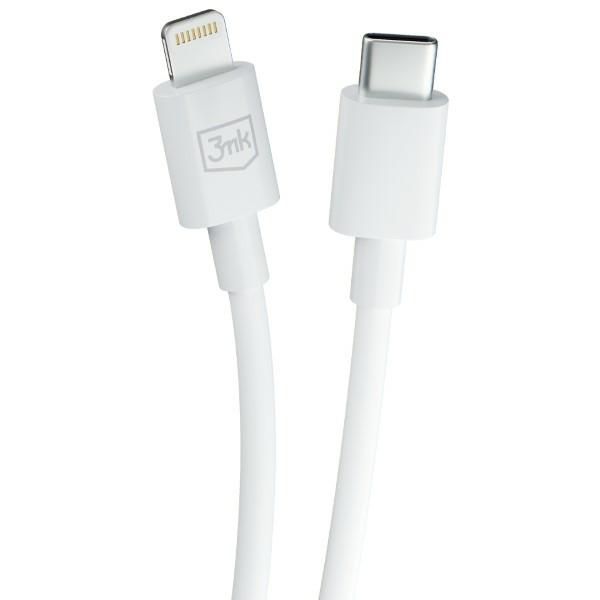 3MK Hyper Cable USB-C - Lightning20W 1.2m Biały/White Kabel