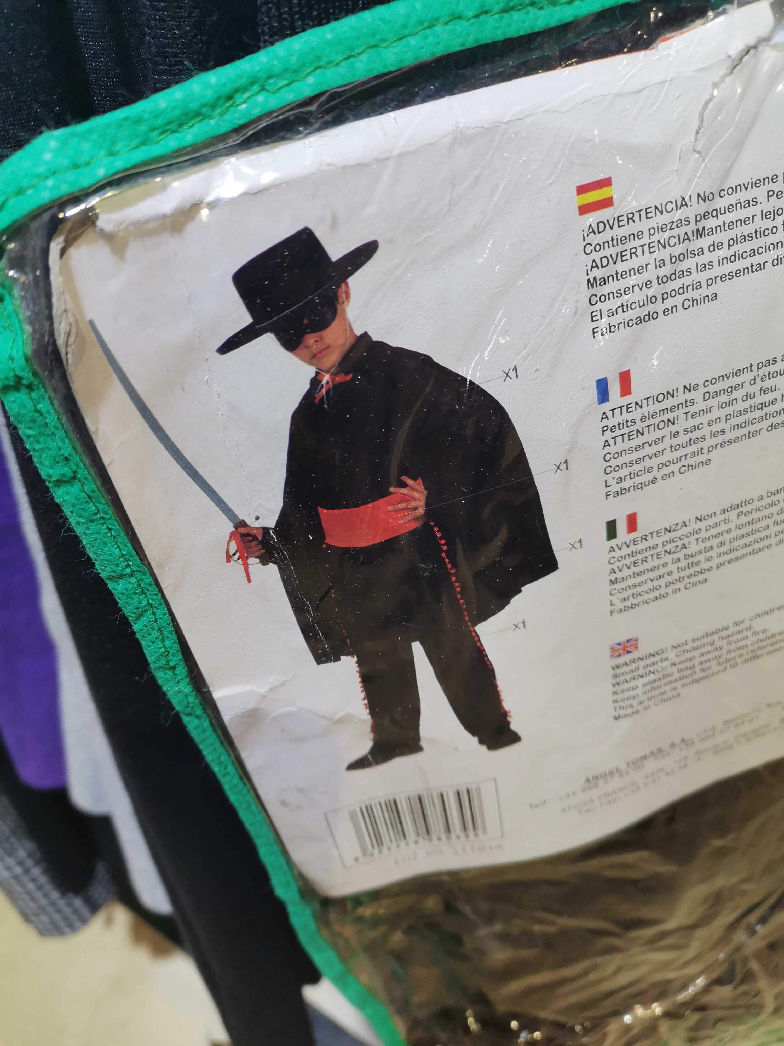 Fato de Carnaval Zorro