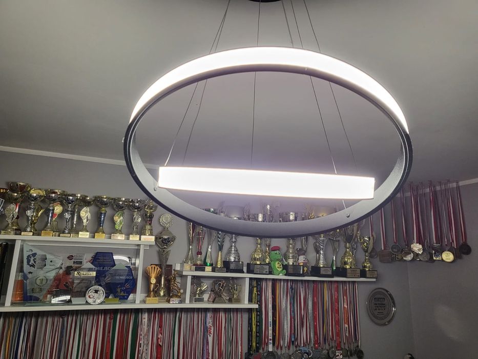 Lampa LED okręgi
