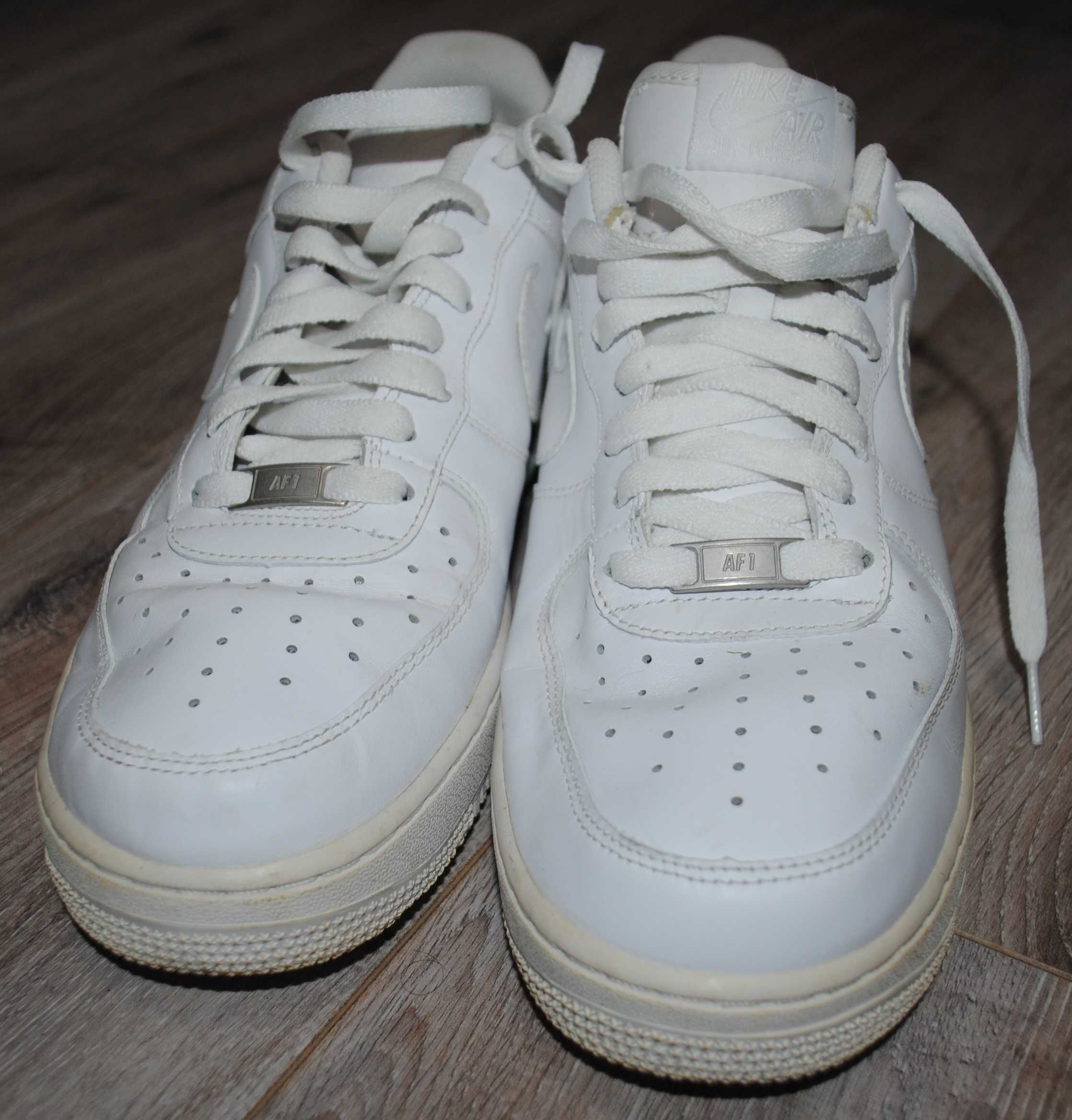 Чоловічі кросівки Nike Air Force 1 '07 White 315122-111 Кроссовки 44,5