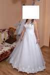 Suknia ślubna 36/38 na wzrost 160+8cm obcas