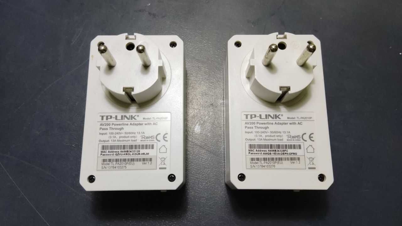 Kit adaptador Powerline TP-Link TL-PA2010P v1.2