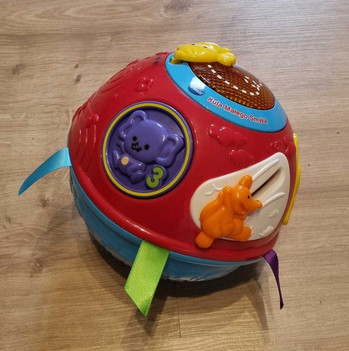 Interaktywna Kula Małego Smyka vtech do nauki raczkowania