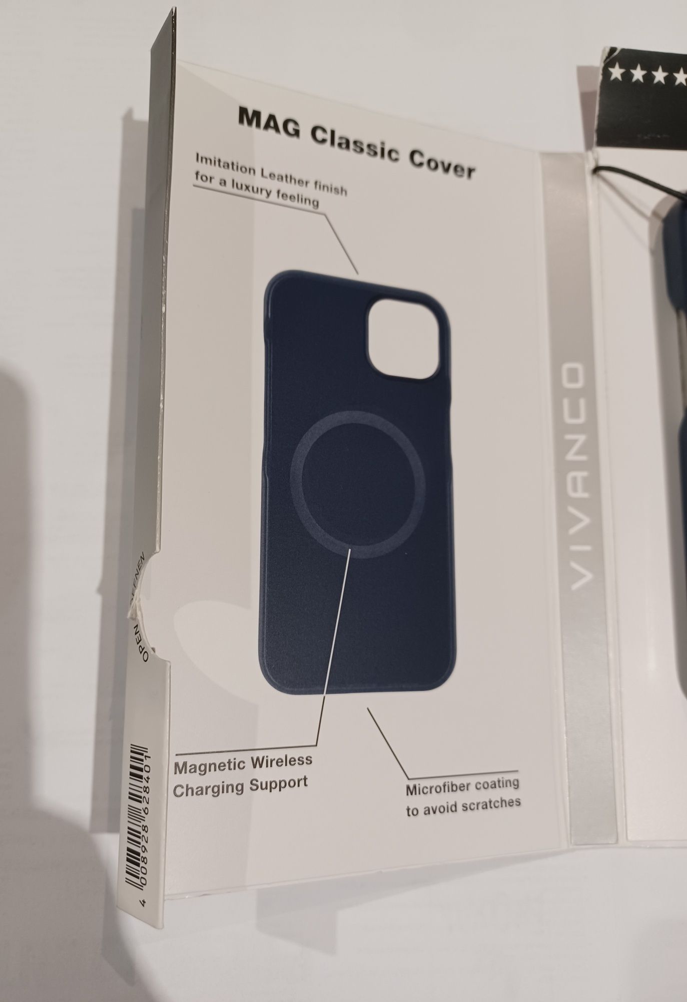 Etui plecki futerał MAG Classic Cover do iPhone 13 mini granatowy