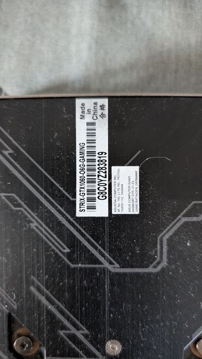 Karta graficzna nvida ASUS GeForce GTX 1060 Strix OC 6GB GDDR5