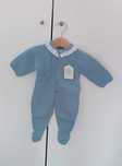 Babygrow de bebé - Tamanho 3 meses -   Azul cobalto (Novo)