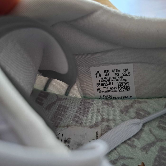 PUMA Cruise Rider r 41 Metaliczno-białe Buty sportowe damskie Jak nowe