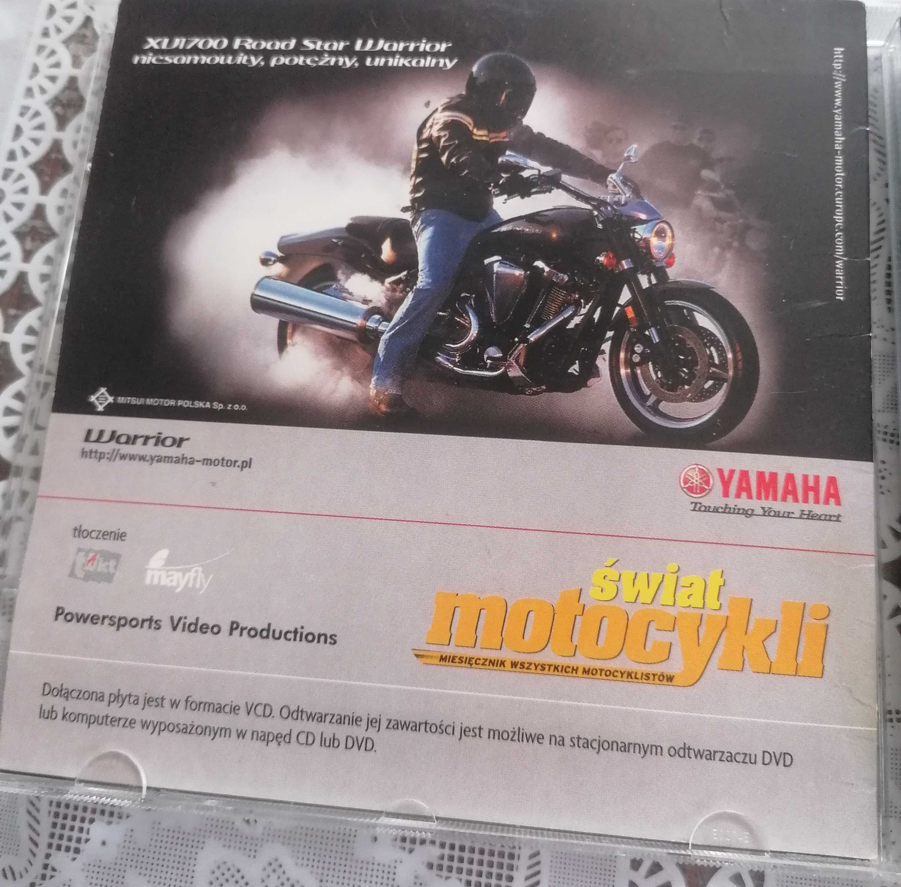 Płyta WOJOWNICY ULICY ekstremalne pokazy na motocyklach FILM DVD