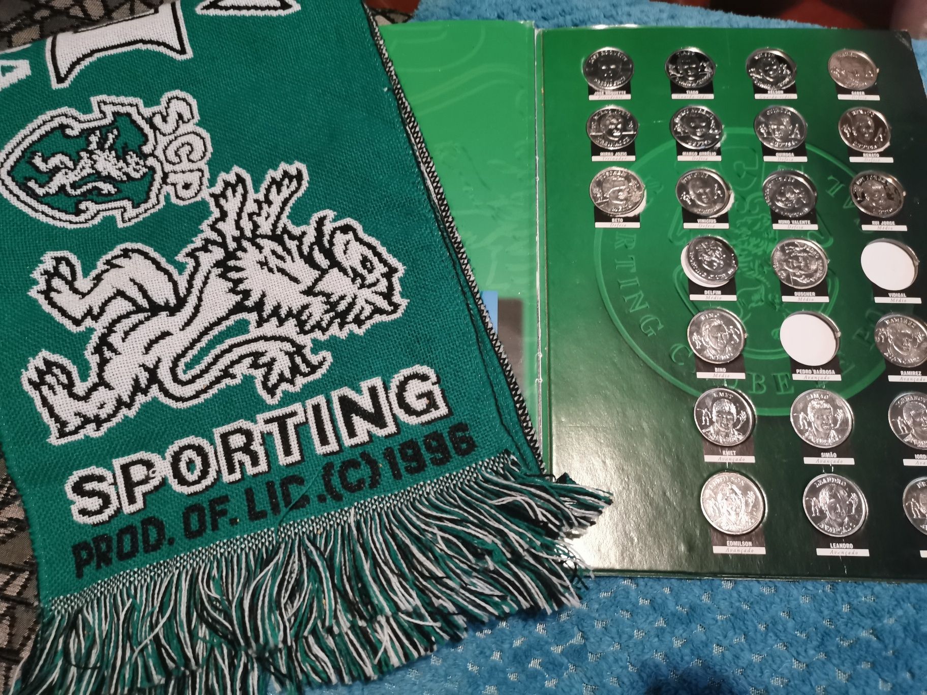 Moedas comemorativas Sporting record 1998