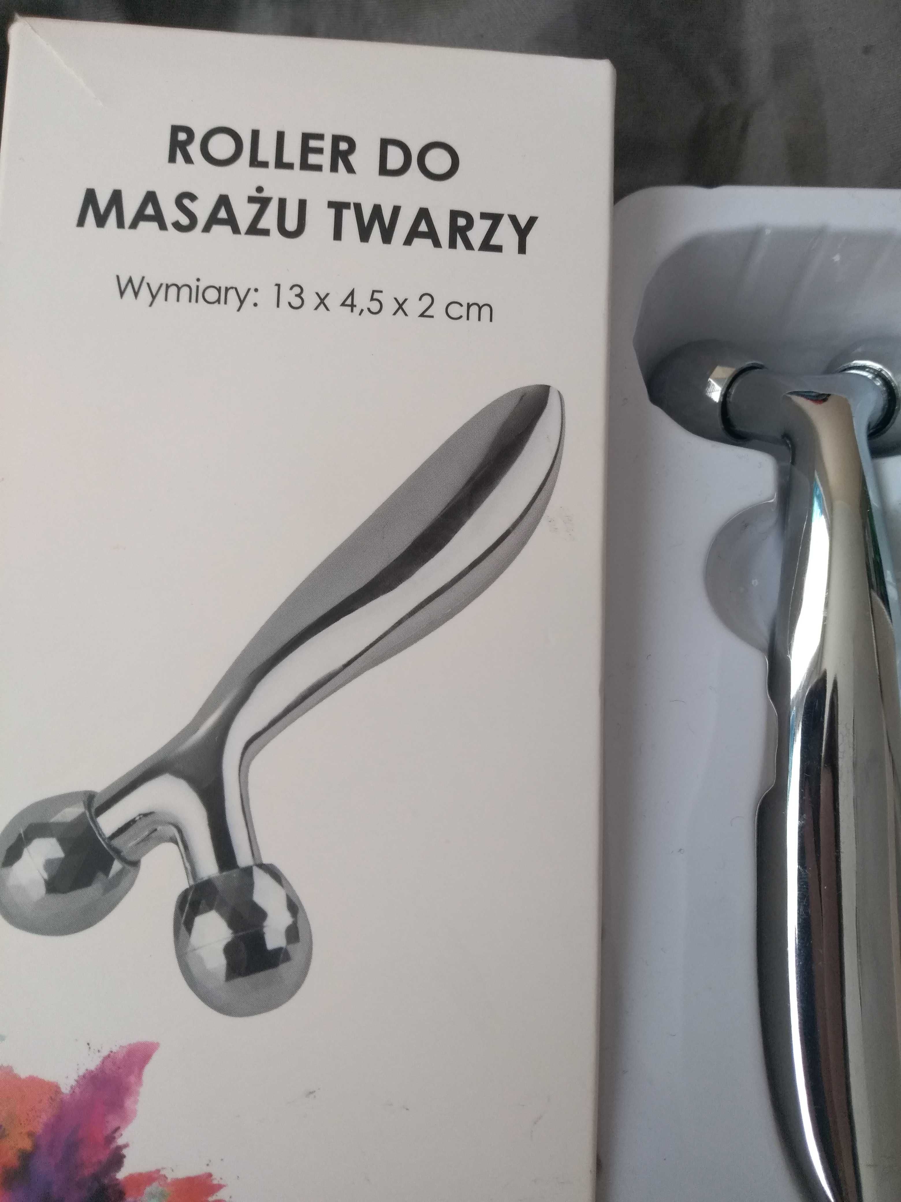 Roller do masażu twarzy nowy