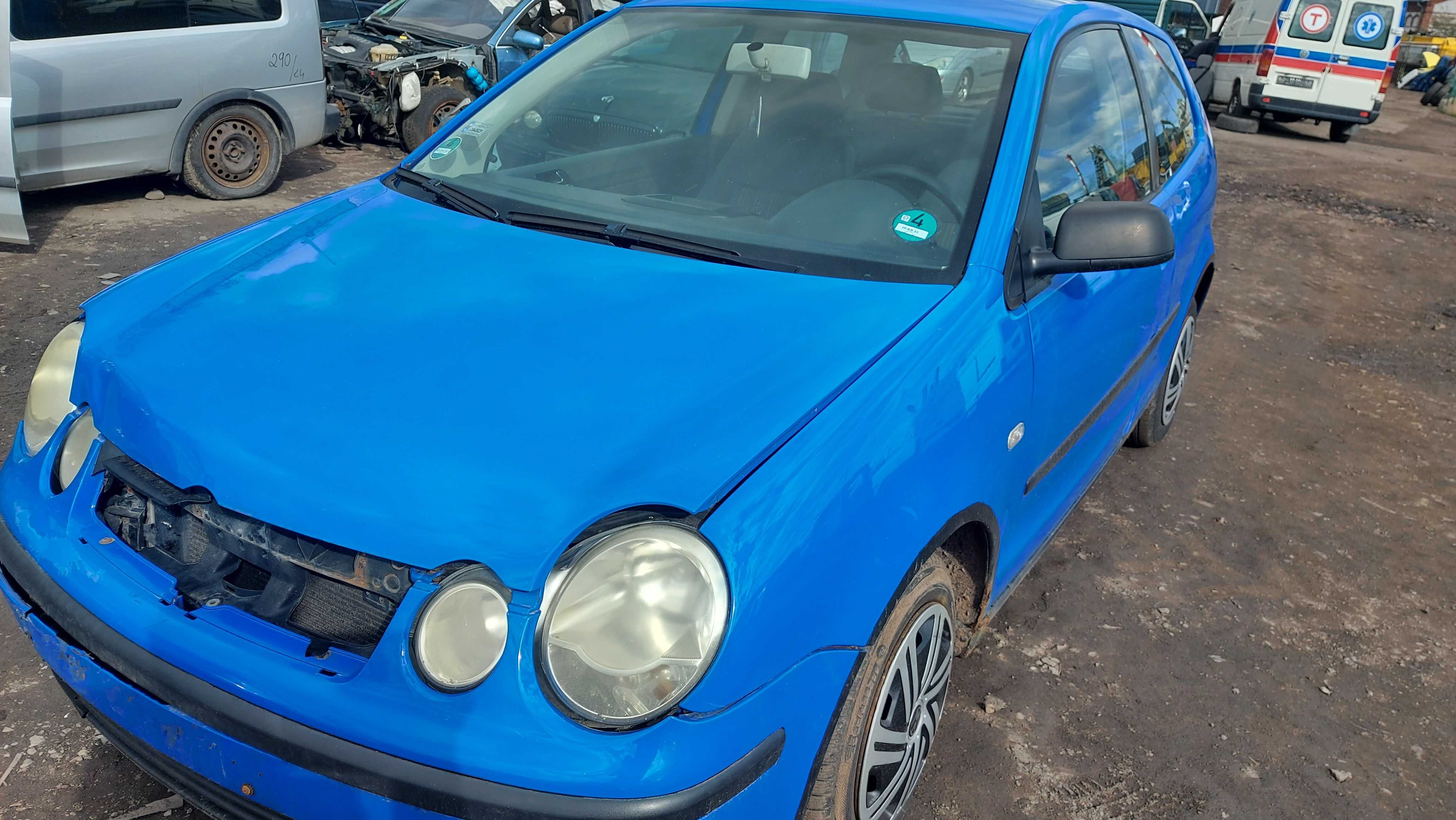 VW Polo IV 9N LA5F drzwi prawe lewe 3d FV części/dostawa