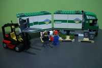 Zestaw LEGO City 7733 - Ciężarówka i podnośnik widłowy