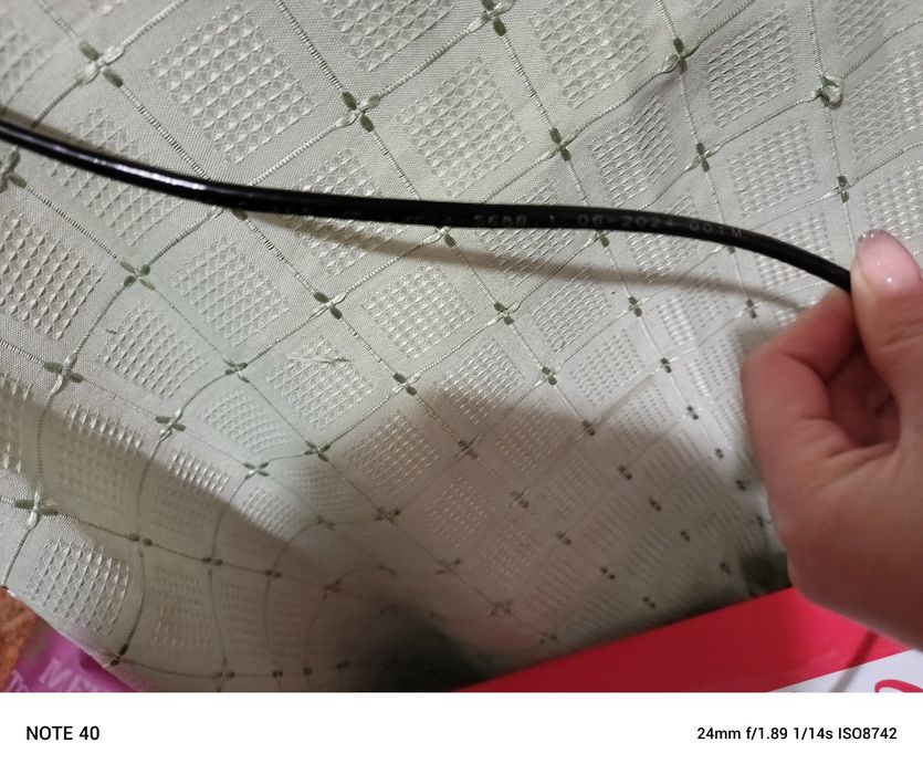 Utp чёрний наружний сетевой кабель інтернет