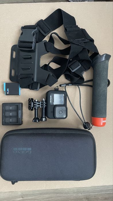 Go pro hero 9 z pokrowcem i etui