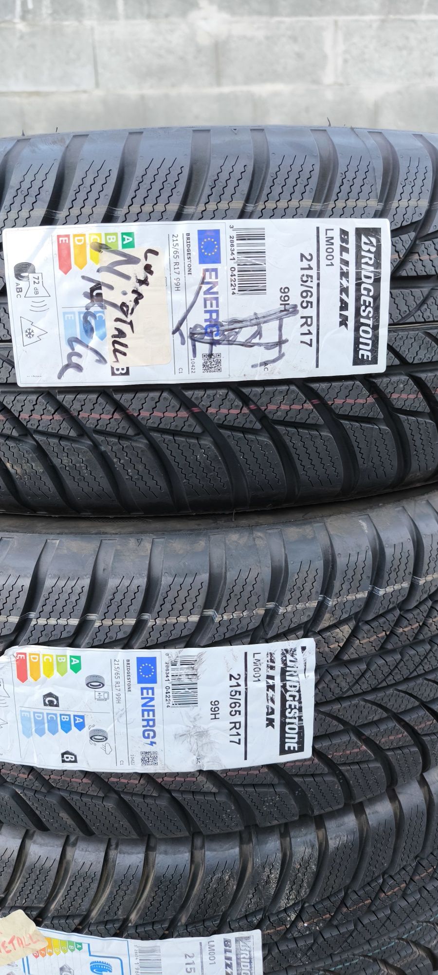 Opony Zimowe Zima Nowe Bridgestone Blizzak LM001 215/65R17