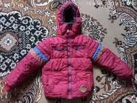Тепла зимня куртка 110 см 5-6 років зимняя курточка теплая