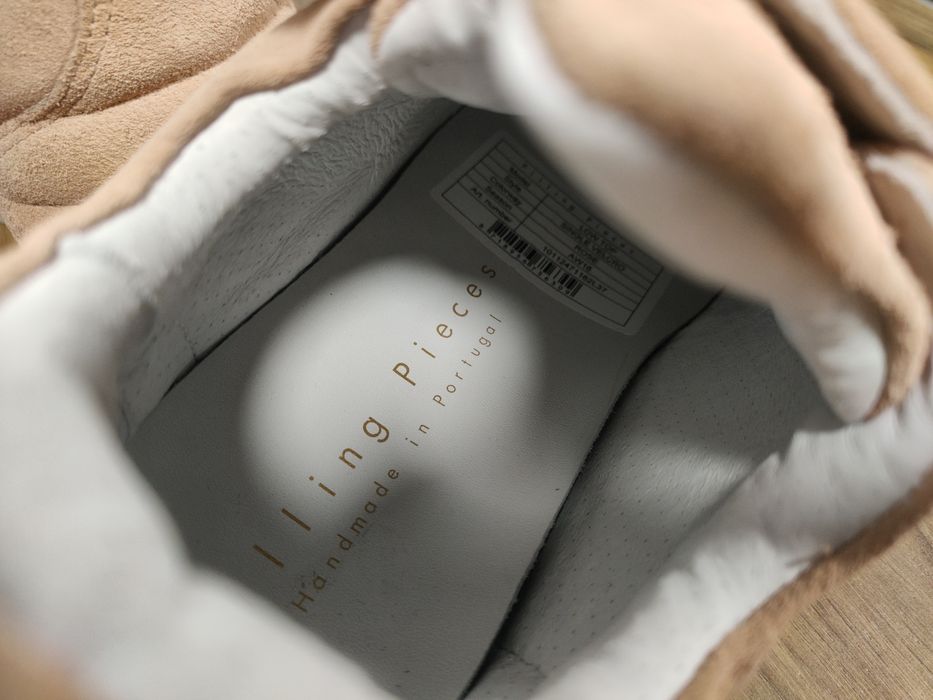 Buty Filling Pieces sneakersy skórzane damskie na rzepy r. 37 24,5cm