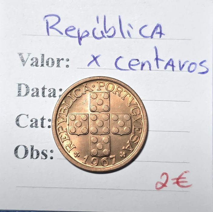 X centavos 1967 soberba