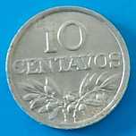 10 Centavos de 1976 Republica Portuguesa