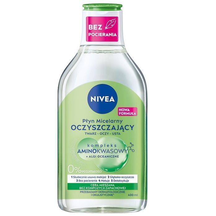 Nivea Micellair Płyn Micelarny Do Cery Mieszanej 400Ml (P1)