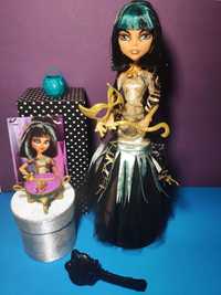 Kompletna lalka Monster High Cleo