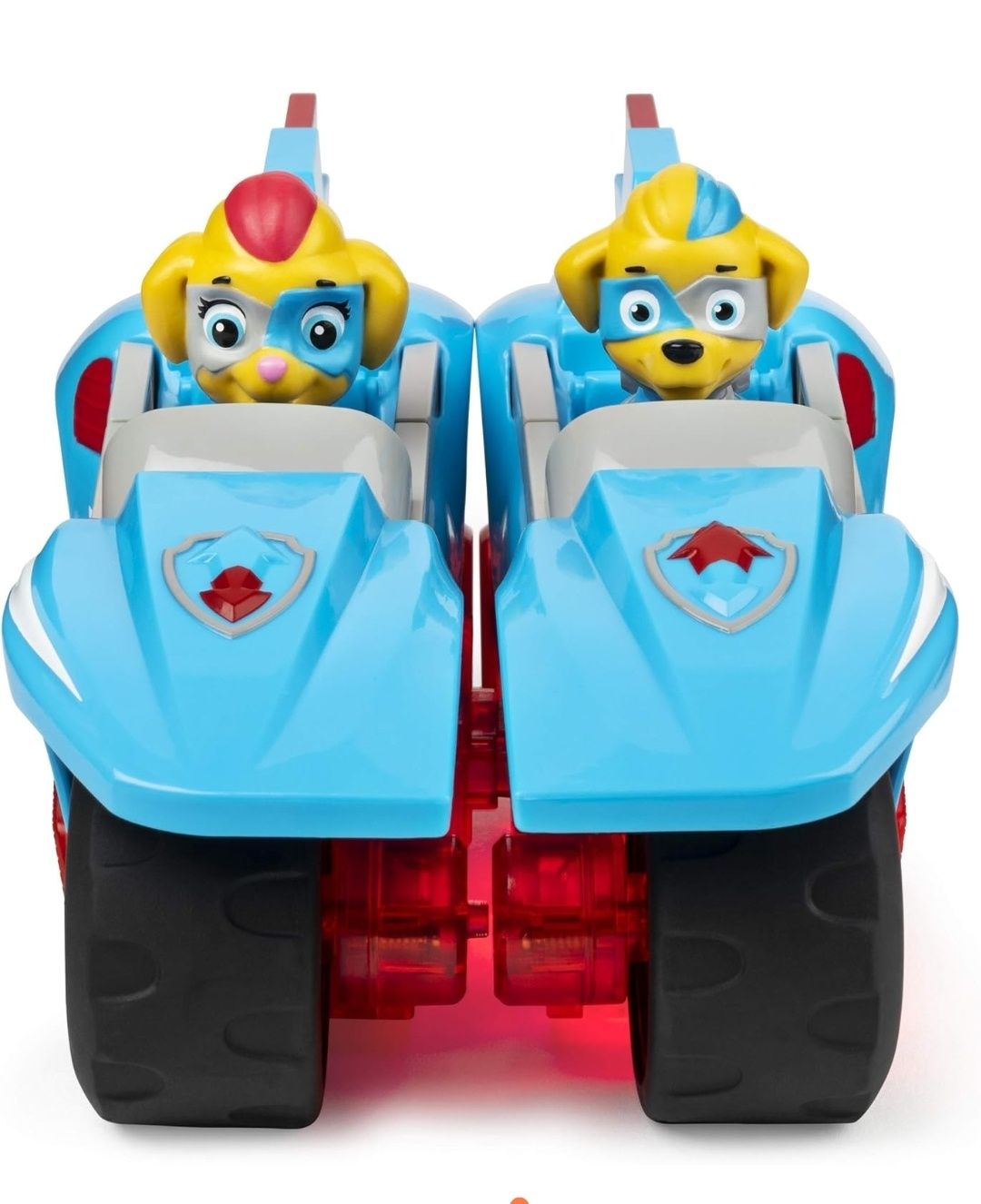 Игровой набор Paw Patrol Мегащенки Щенки-близнецы в спасительном автом