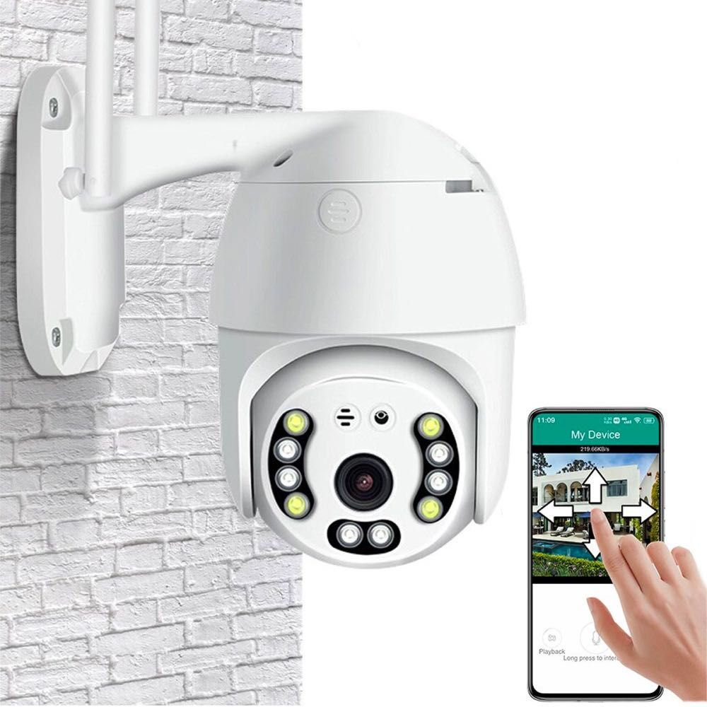 Поворотна IP камера відеоспостереження з WiFi, 2mp, CAMERA CAM 6