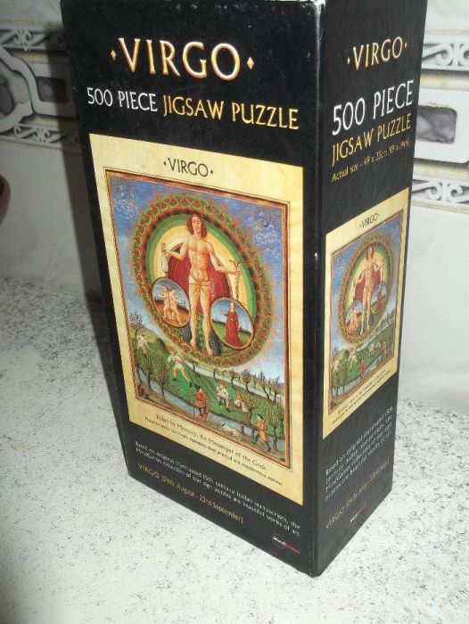Puzzle jigsaw "virgo"