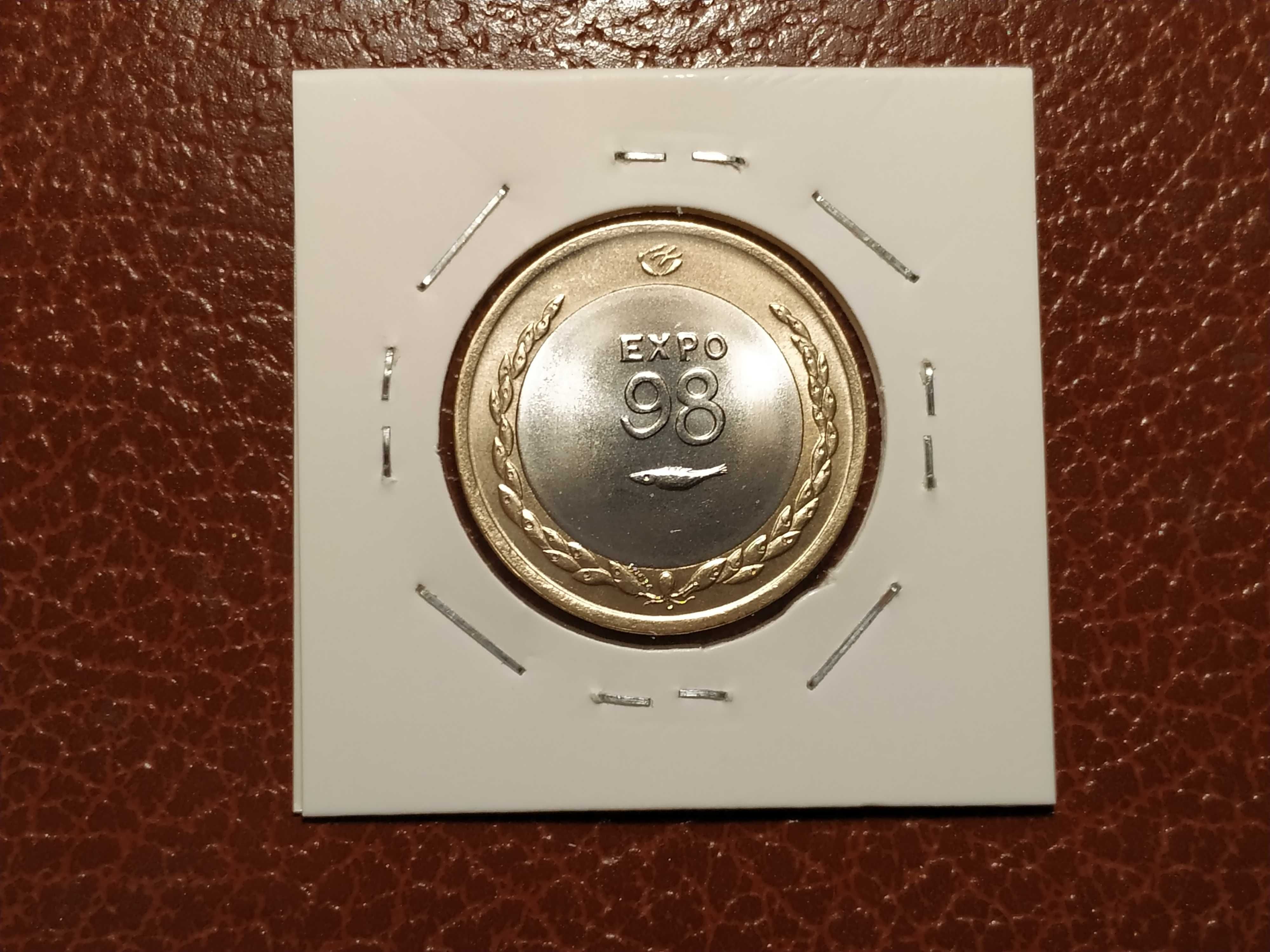 726 Moeda de 200 escudos de 1998 Sardinha (Bimetálica)