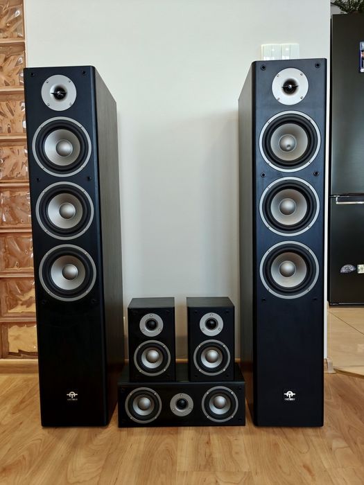 Kino domowe JVC, głośniki kolumny Amtech HTS-002